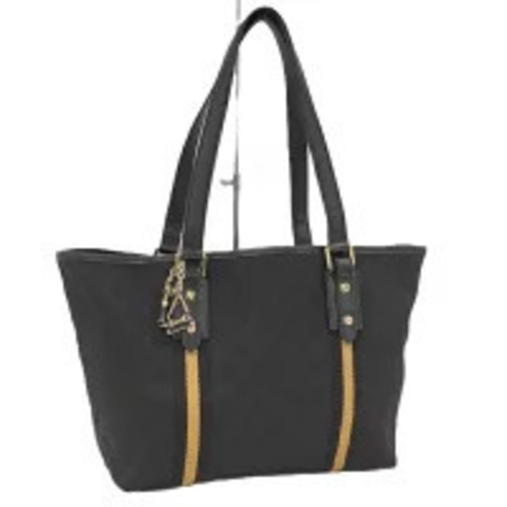 Gucci GG Canvas Jolicoeur Tote web stripe vertical shoulder Black